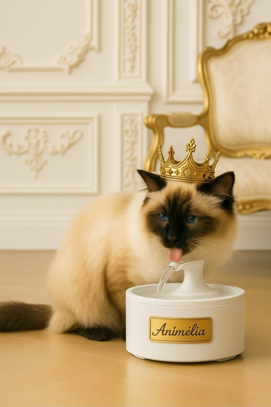 Fontaine à eau Animélia – Élégance et Hydratation